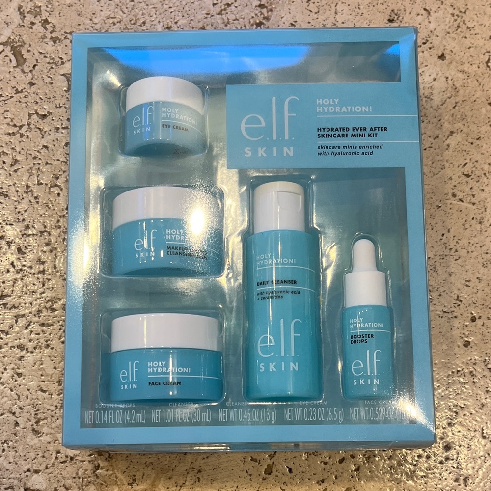 ELF Skin Holy Hydration Skincare Mini Kit - Never Used - NIP